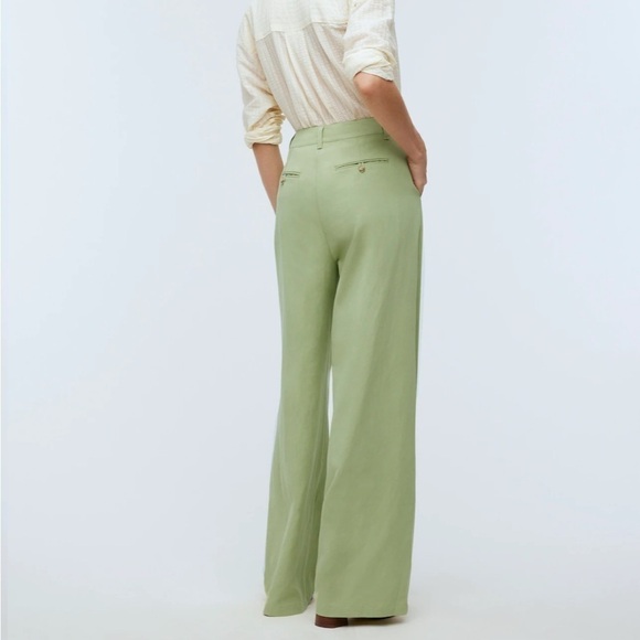 Madewell the Harlow pants pale lemongrass green - Picture 4 of 6